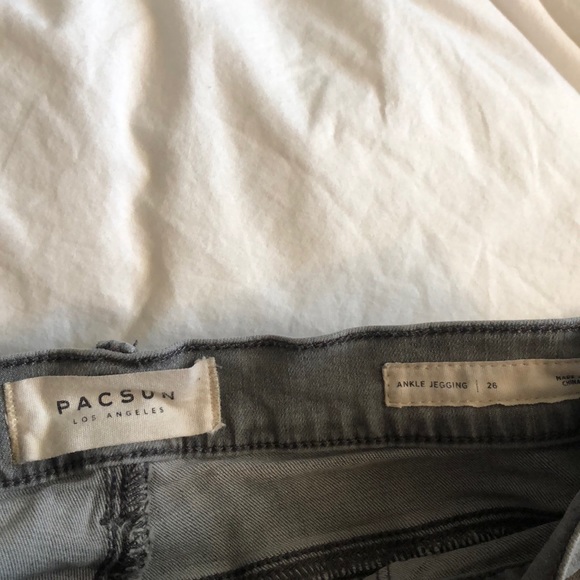 BOGO Grey PACSUN ankle jeggings - Picture 5 of 5